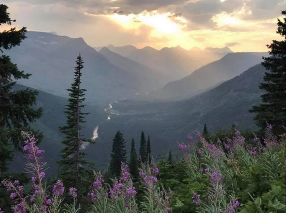 Glacier fires